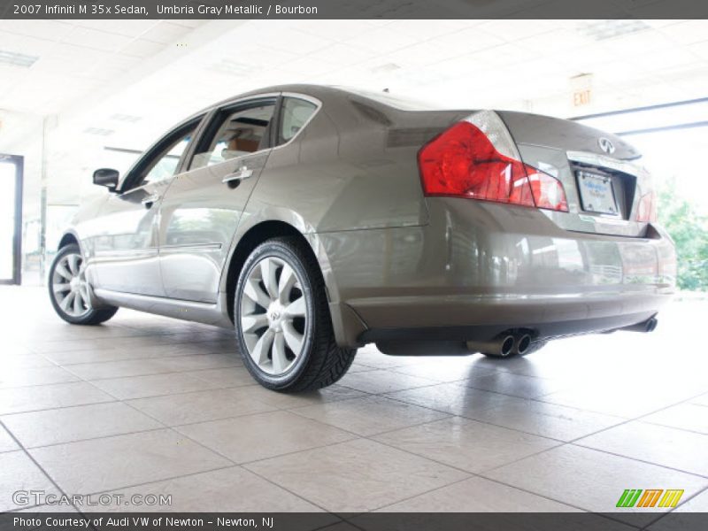 Umbria Gray Metallic / Bourbon 2007 Infiniti M 35x Sedan