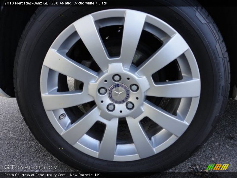 Arctic White / Black 2010 Mercedes-Benz GLK 350 4Matic