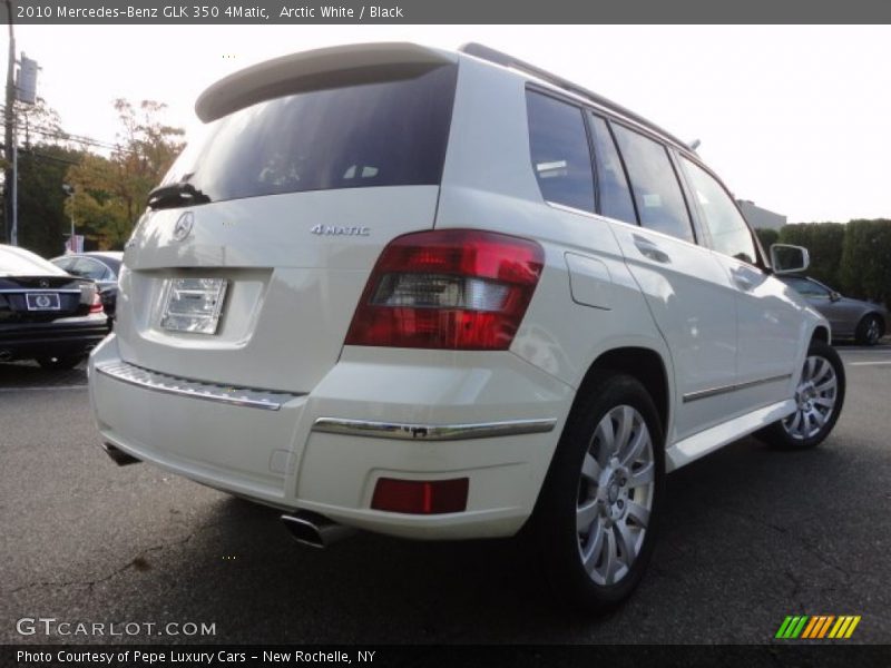 Arctic White / Black 2010 Mercedes-Benz GLK 350 4Matic