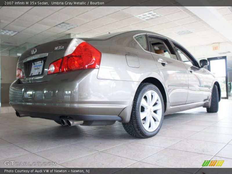Umbria Gray Metallic / Bourbon 2007 Infiniti M 35x Sedan