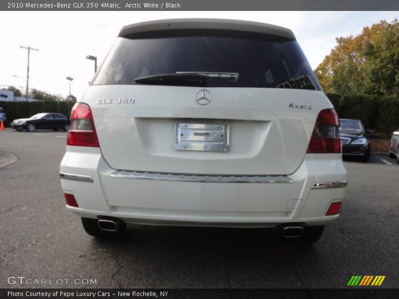 Arctic White / Black 2010 Mercedes-Benz GLK 350 4Matic