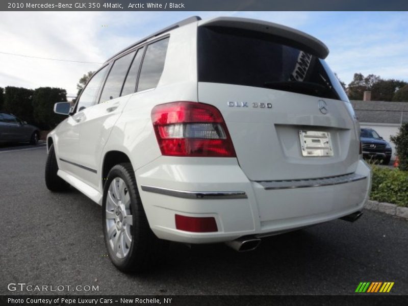 Arctic White / Black 2010 Mercedes-Benz GLK 350 4Matic