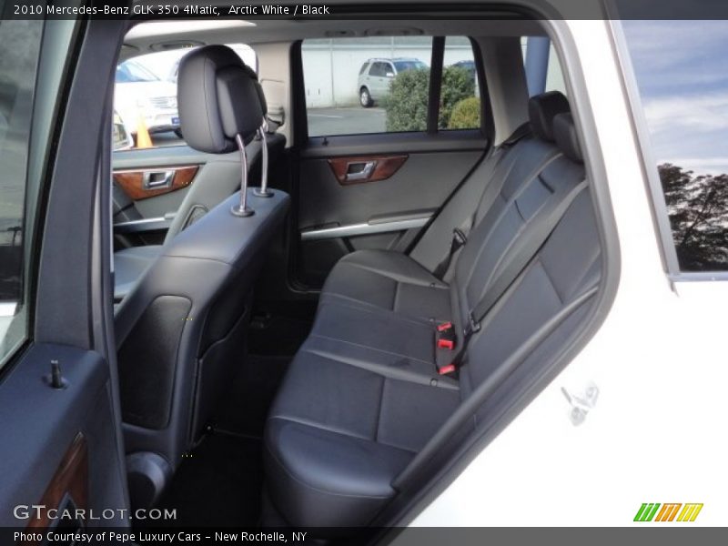 Arctic White / Black 2010 Mercedes-Benz GLK 350 4Matic