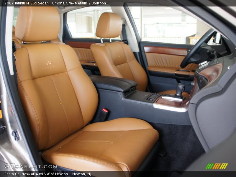 Umbria Gray Metallic / Bourbon 2007 Infiniti M 35x Sedan