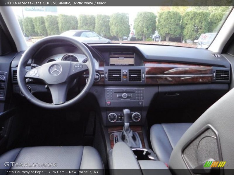 Arctic White / Black 2010 Mercedes-Benz GLK 350 4Matic