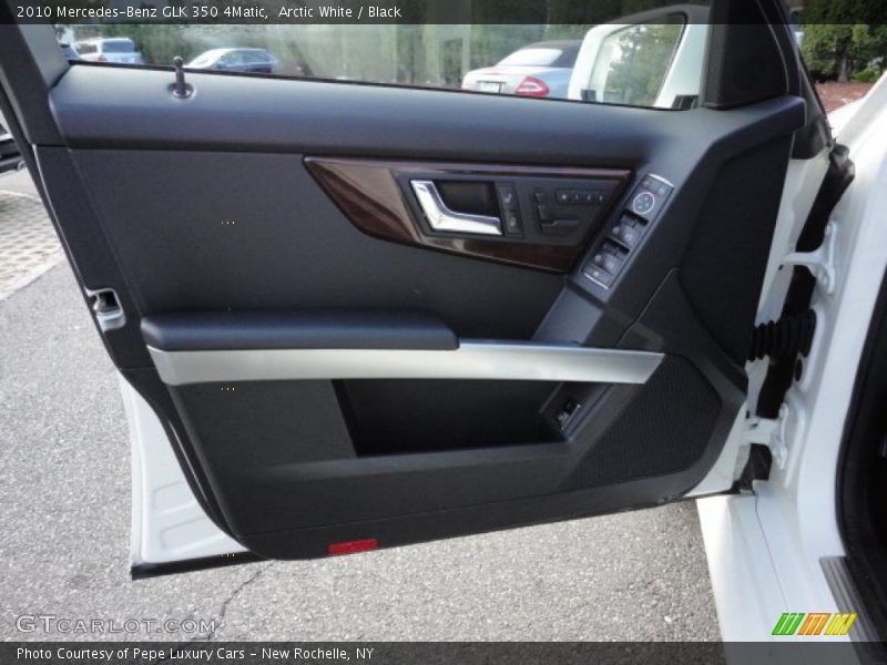 Arctic White / Black 2010 Mercedes-Benz GLK 350 4Matic