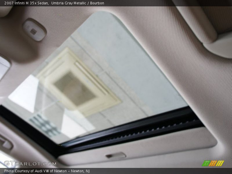 Umbria Gray Metallic / Bourbon 2007 Infiniti M 35x Sedan