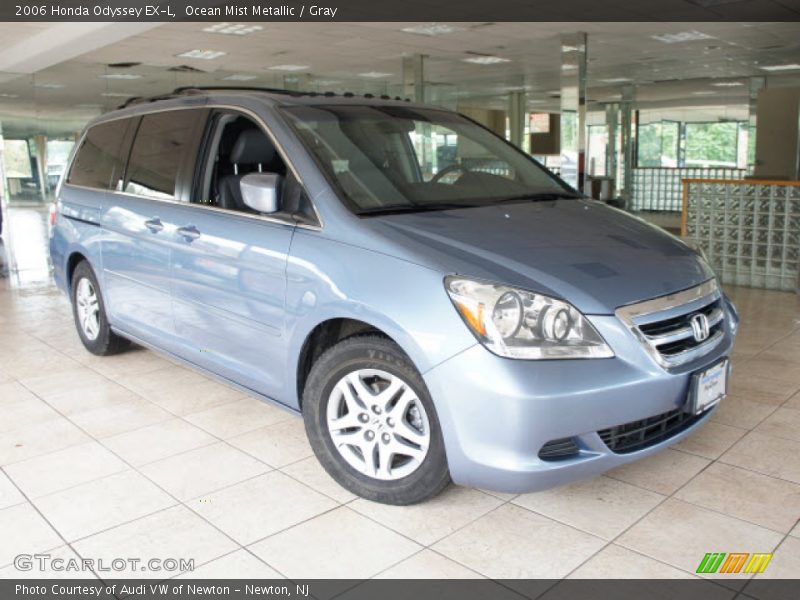 Ocean Mist Metallic / Gray 2006 Honda Odyssey EX-L