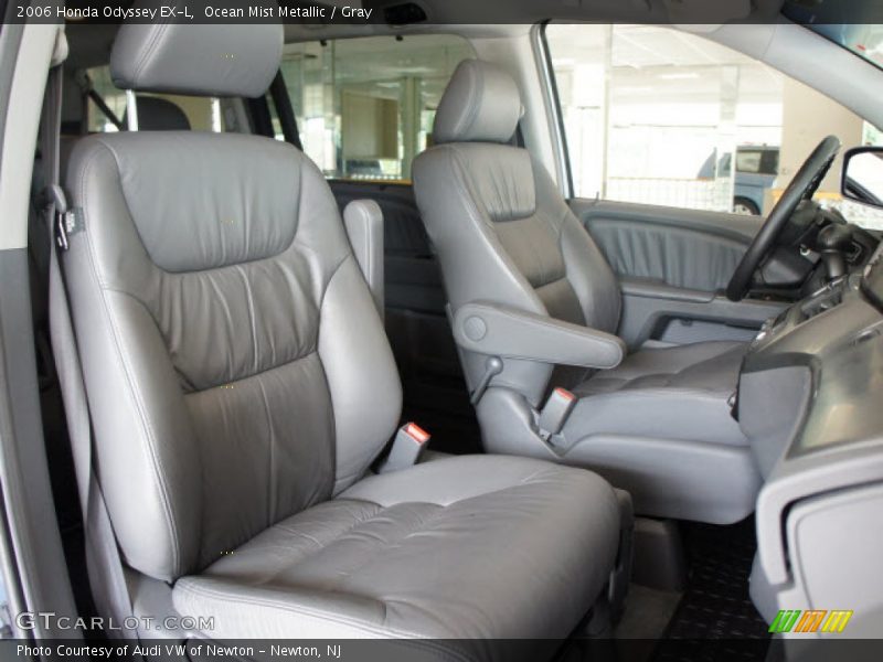 Ocean Mist Metallic / Gray 2006 Honda Odyssey EX-L