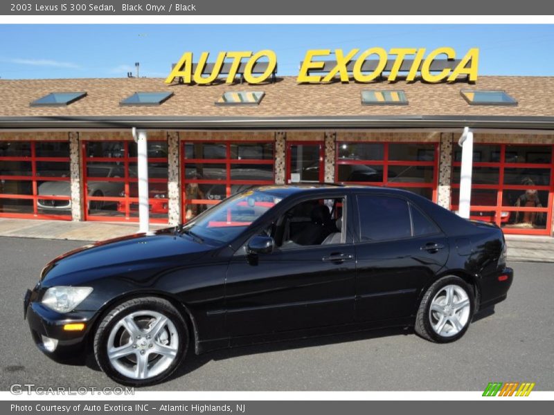 Black Onyx / Black 2003 Lexus IS 300 Sedan
