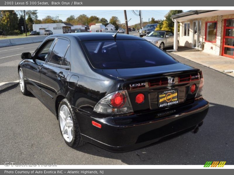 Black Onyx / Black 2003 Lexus IS 300 Sedan