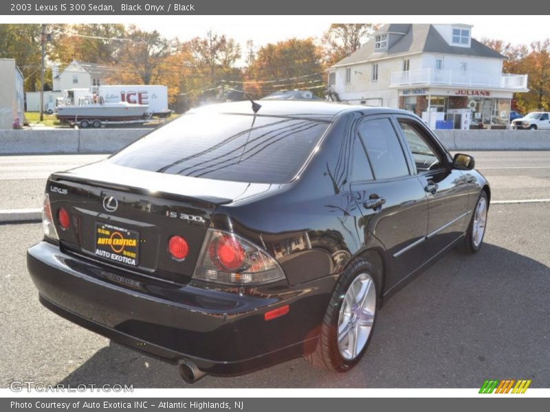 Black Onyx / Black 2003 Lexus IS 300 Sedan