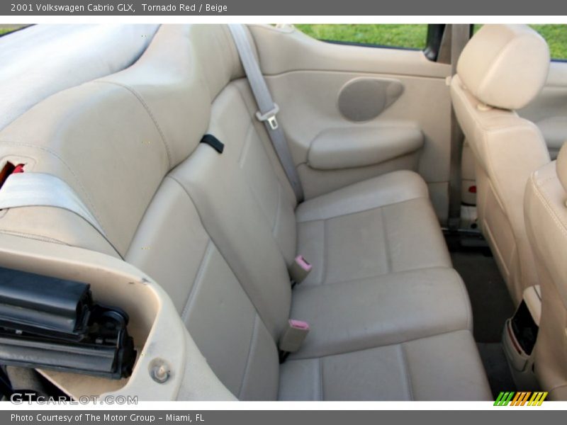 Tornado Red / Beige 2001 Volkswagen Cabrio GLX