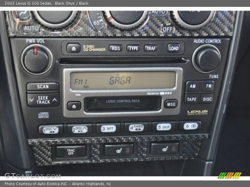 Audio System of 2003 IS 300 Sedan