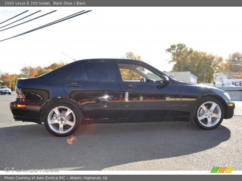 Black Onyx / Black 2003 Lexus IS 300 Sedan