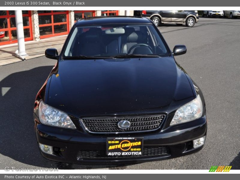 Black Onyx / Black 2003 Lexus IS 300 Sedan