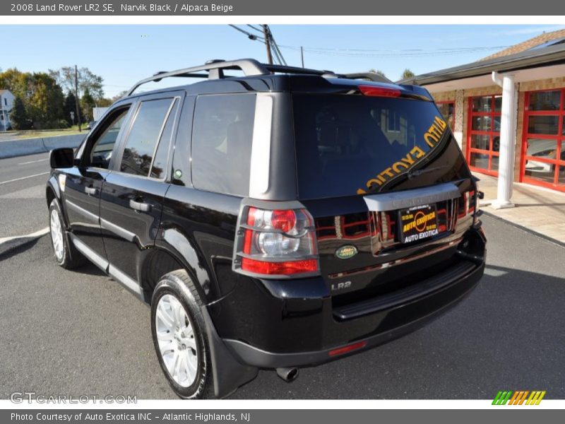 Narvik Black / Alpaca Beige 2008 Land Rover LR2 SE