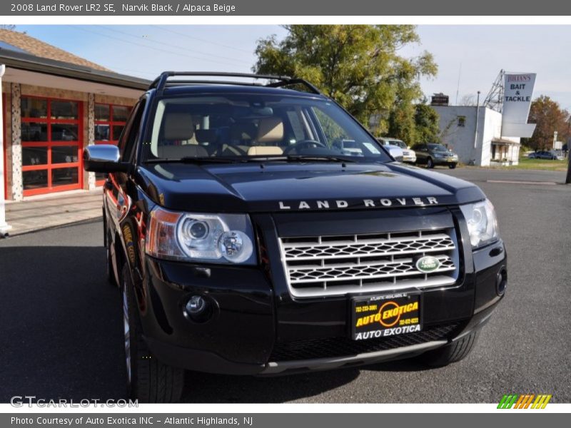 Narvik Black / Alpaca Beige 2008 Land Rover LR2 SE
