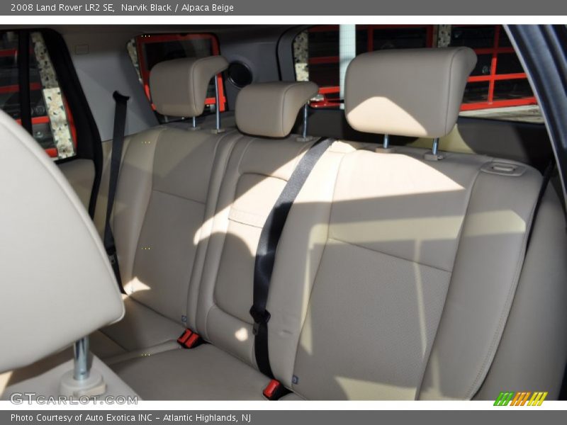 Narvik Black / Alpaca Beige 2008 Land Rover LR2 SE