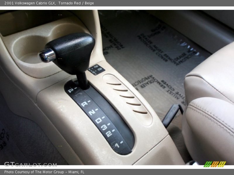  2001 Cabrio GLX 4 Speed Automatic Shifter