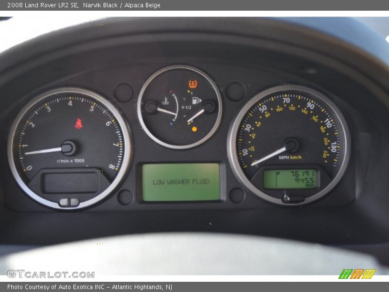 Narvik Black / Alpaca Beige 2008 Land Rover LR2 SE