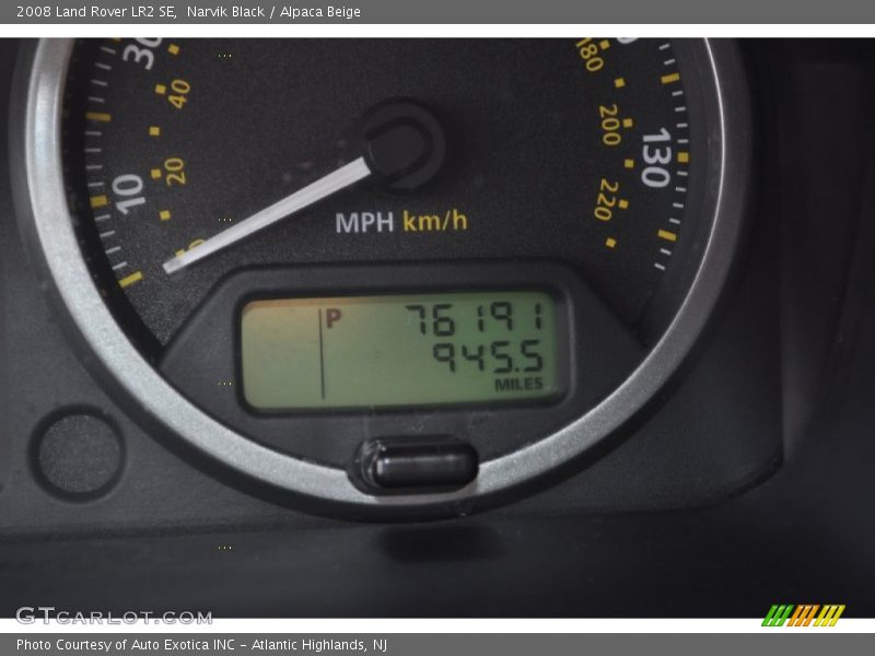 Narvik Black / Alpaca Beige 2008 Land Rover LR2 SE