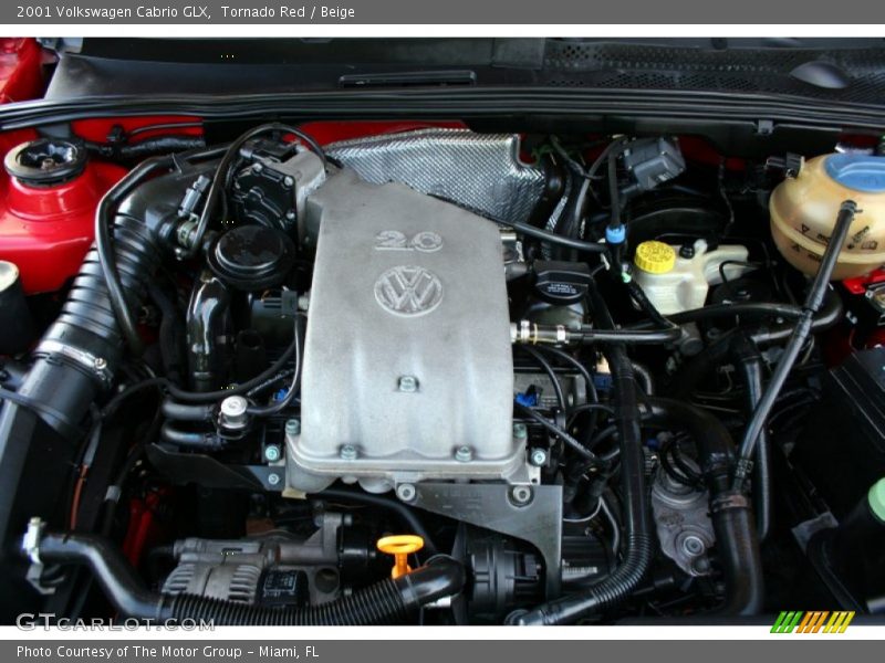  2001 Cabrio GLX Engine - 2.0 Liter SOHC 8-Valve 4 Cylinder