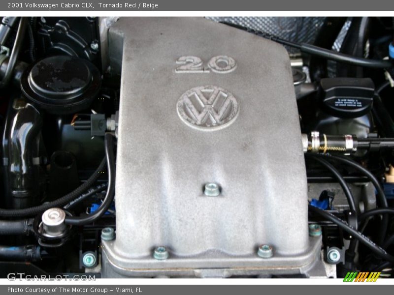 Tornado Red / Beige 2001 Volkswagen Cabrio GLX