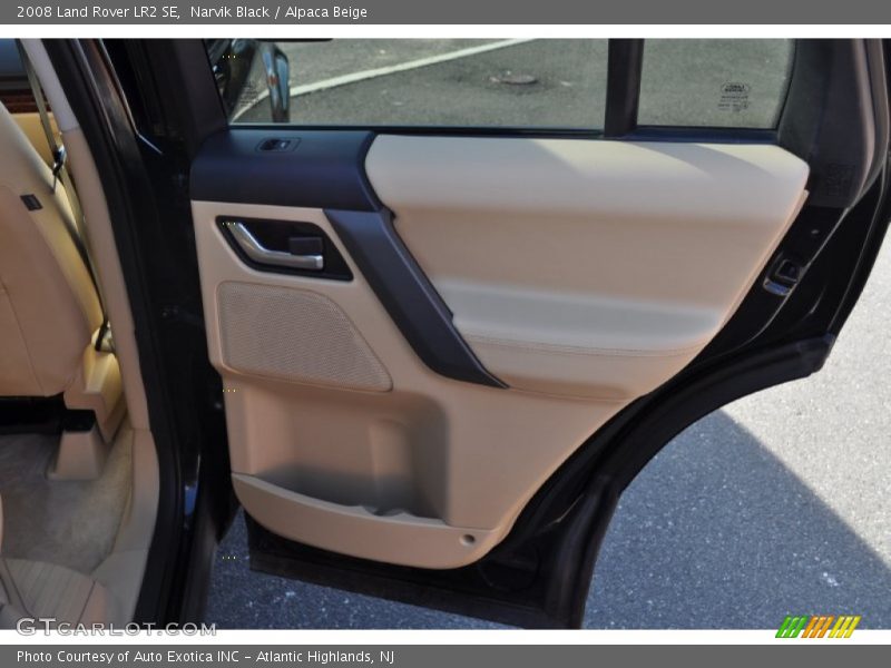 Narvik Black / Alpaca Beige 2008 Land Rover LR2 SE
