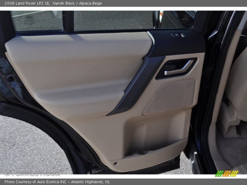 Narvik Black / Alpaca Beige 2008 Land Rover LR2 SE