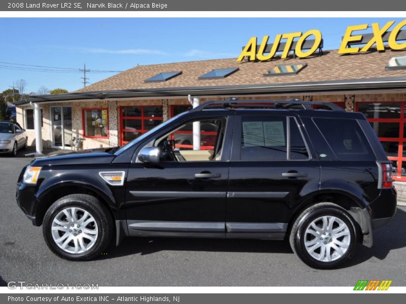 Narvik Black / Alpaca Beige 2008 Land Rover LR2 SE