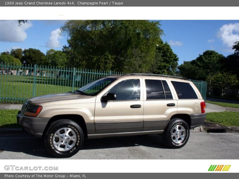 Champagne Pearl / Taupe 1999 Jeep Grand Cherokee Laredo 4x4