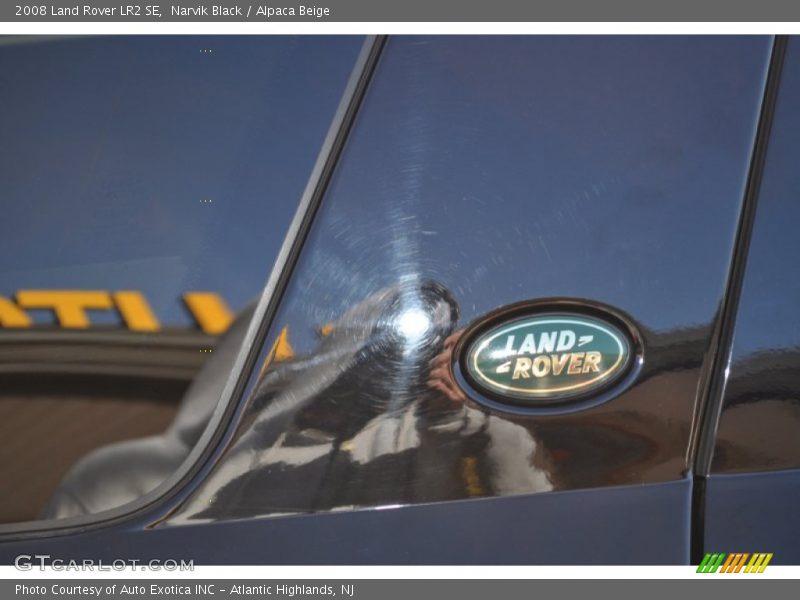 Narvik Black / Alpaca Beige 2008 Land Rover LR2 SE