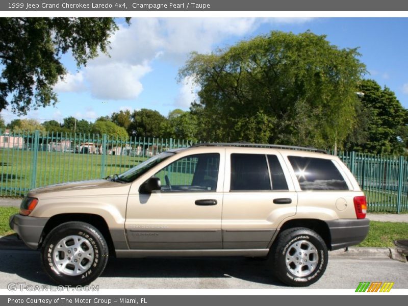 Champagne Pearl / Taupe 1999 Jeep Grand Cherokee Laredo 4x4