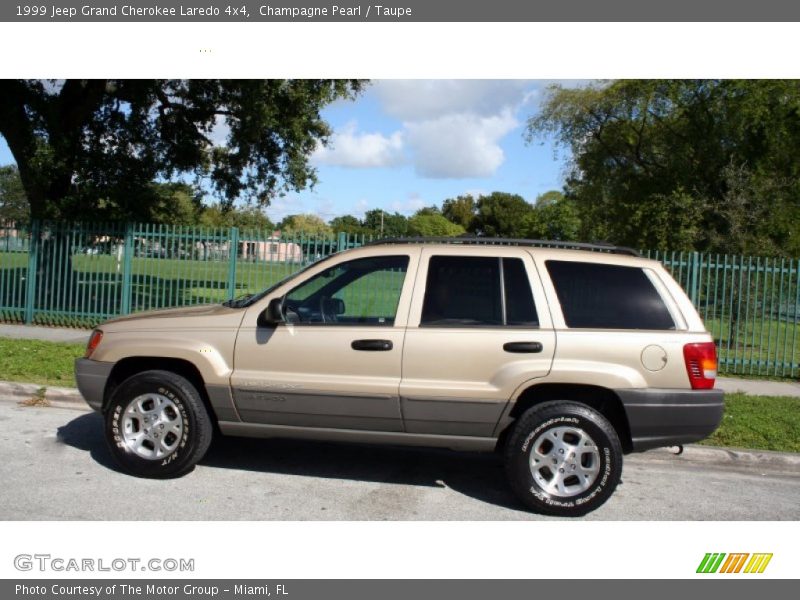 Champagne Pearl / Taupe 1999 Jeep Grand Cherokee Laredo 4x4