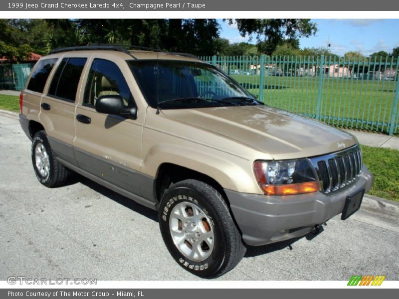 Champagne Pearl / Taupe 1999 Jeep Grand Cherokee Laredo 4x4