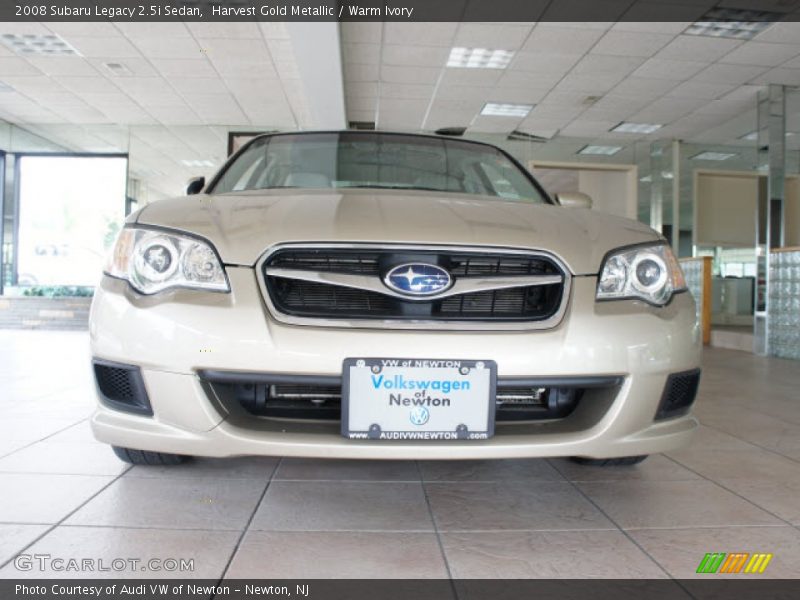 Harvest Gold Metallic / Warm Ivory 2008 Subaru Legacy 2.5i Sedan