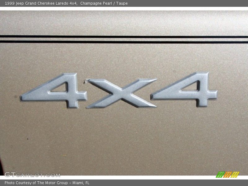 Champagne Pearl / Taupe 1999 Jeep Grand Cherokee Laredo 4x4