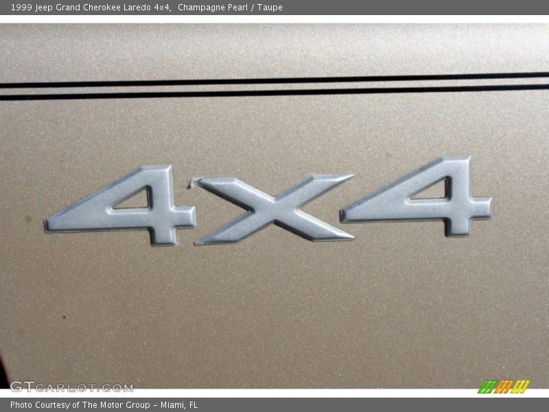 Champagne Pearl / Taupe 1999 Jeep Grand Cherokee Laredo 4x4