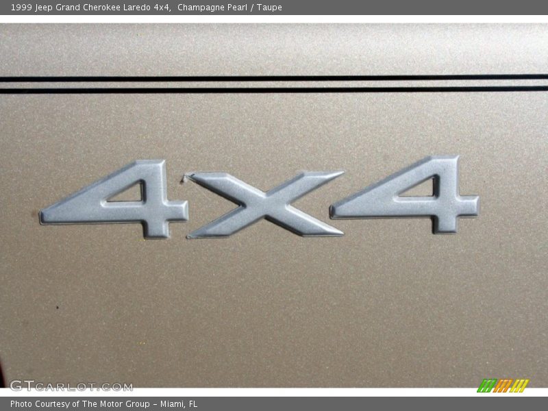 Champagne Pearl / Taupe 1999 Jeep Grand Cherokee Laredo 4x4