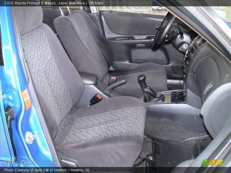 2003 Protege 5 Wagon Off Black Interior