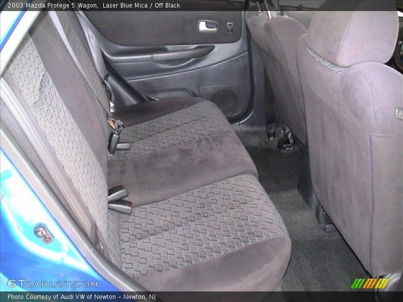 Laser Blue Mica / Off Black 2003 Mazda Protege 5 Wagon