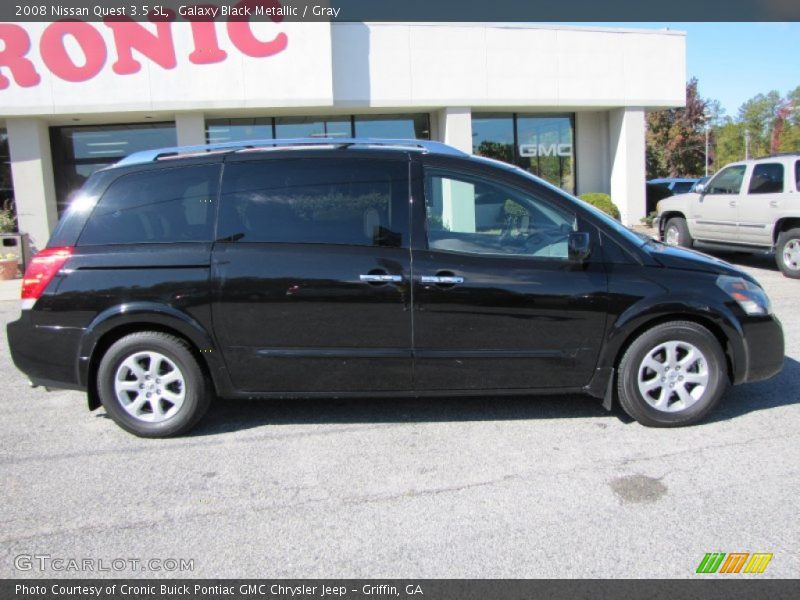 Galaxy Black Metallic / Gray 2008 Nissan Quest 3.5 SL