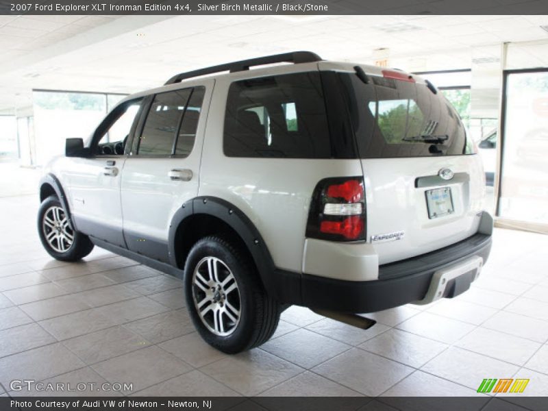 Silver Birch Metallic / Black/Stone 2007 Ford Explorer XLT Ironman Edition 4x4