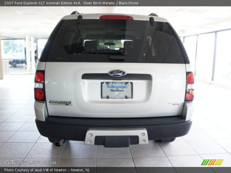 Silver Birch Metallic / Black/Stone 2007 Ford Explorer XLT Ironman Edition 4x4