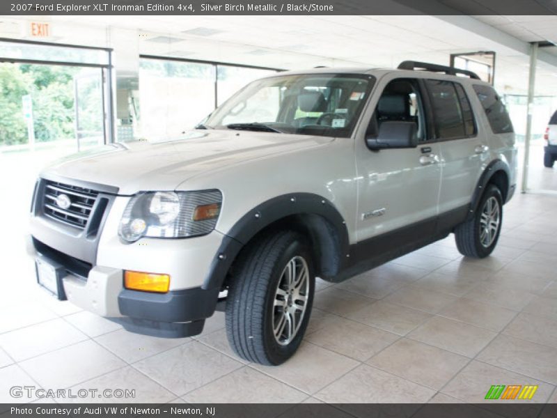 Silver Birch Metallic / Black/Stone 2007 Ford Explorer XLT Ironman Edition 4x4