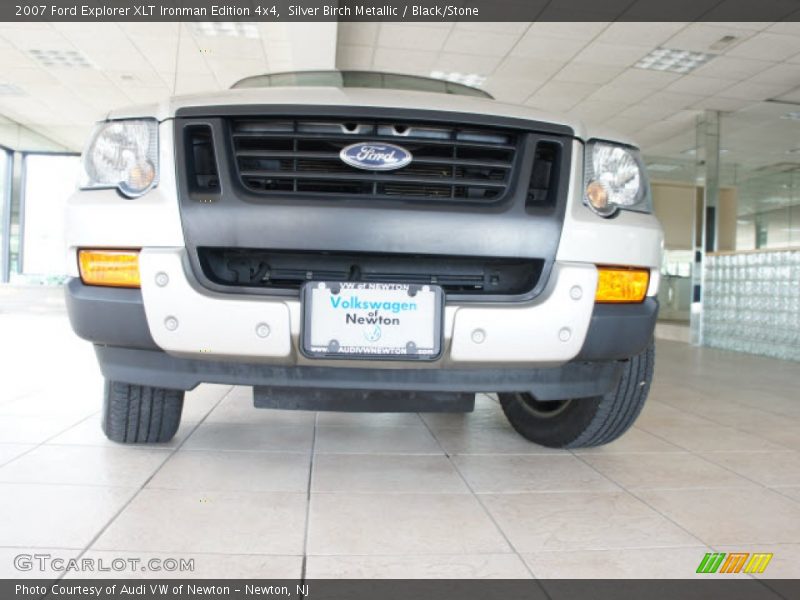 Silver Birch Metallic / Black/Stone 2007 Ford Explorer XLT Ironman Edition 4x4