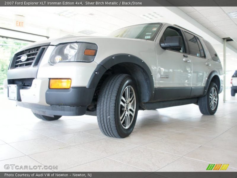 Silver Birch Metallic / Black/Stone 2007 Ford Explorer XLT Ironman Edition 4x4
