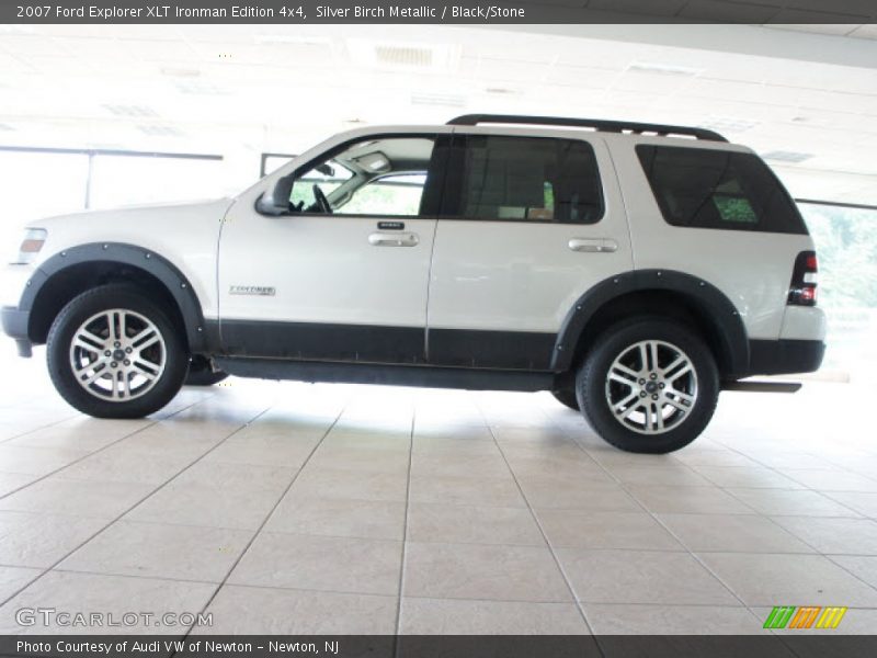 Silver Birch Metallic / Black/Stone 2007 Ford Explorer XLT Ironman Edition 4x4