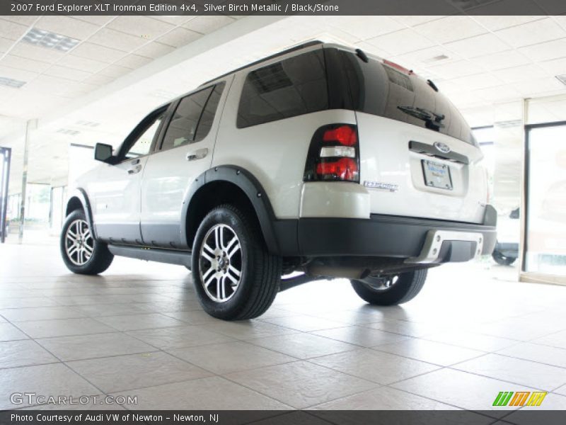 Silver Birch Metallic / Black/Stone 2007 Ford Explorer XLT Ironman Edition 4x4